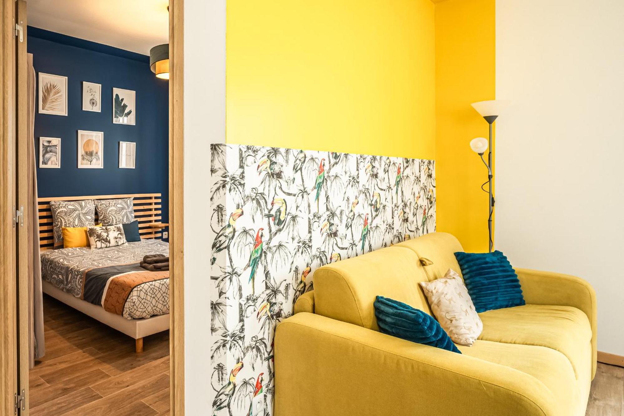 L'Amarillo Clim Wifi Centre Ville 4 Pers Lézignan-Corbières Dış mekan fotoğraf